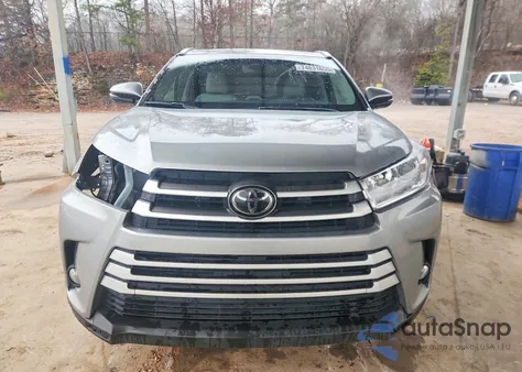 2017 Toyota Highlander Se from USA, damaged, VIN 5TDKZRFH6HS520423